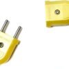 Melfi 1 Pair Eu Round Two Pin Plug Of Male Plug & Female Plug Socket - Image 2
