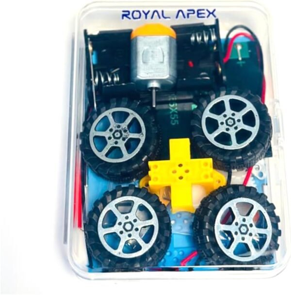 Melfi Electric Battery And Solar Car Model School Project Startup Kit - Science Experiment Educational Montessori Learning Kits Set For Kids - Diy Circuit Learning Set School Lab Physic - Image 6