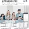 Melfi Smart Home WiFi Switch, With/Without Neutral, Multi-Control, Indicator Light, Relay Status & Backlight, Convenient Home Automation Control Compatible with Alexa, Google Home - Image 4