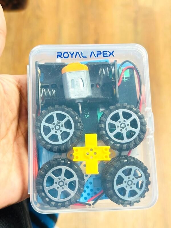 Melfi Electric Battery And Solar Car Model School Project Startup Kit - Science Experiment Educational Montessori Learning Kits Set For Kids - Diy Circuit Learning Set School Lab Physic - Image 2