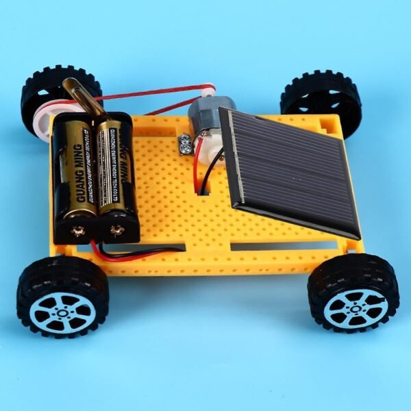Melfi Electric Battery And Solar Car Model School Project Startup Kit - Science Experiment Educational Montessori Learning Kits Set For Kids - Diy Circuit Learning Set School Lab Physic - Image 4