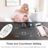 Melfi Smart WiFi Switch Wireless Remote Control 10A-240VAC DIY Your Home via Compatible with Alexa, Google Home, Life APP for iOS & Android, Suit Hotel Office - Pack of 1 - Image 5