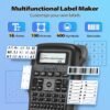 Melfi Handheld Label Maker Machine with Keyboard - Portable Label Maker with QWERTY Keyboard, Industrial Pro Label Printer with Type-C Cable, Easy Labeler for Industrial, Home, Office - Image 6