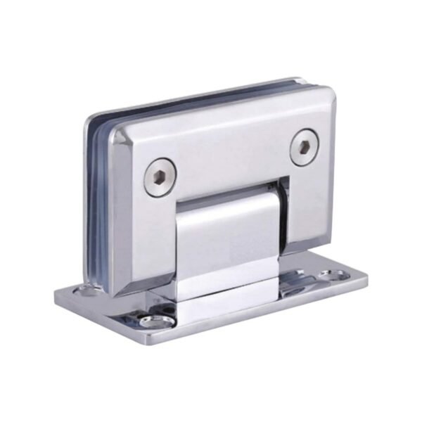 Heavy Duty 90 Degree Glass Door Cupboard Showcase Cabinet Clamp Glass Shower Doors Hinge Wall-to-Glass With Zinc,Chrome