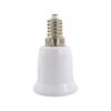 lozafot E27 conversion lamp holder lamp holder e14 to e27 lengthened lamp holder small mouth turn screw