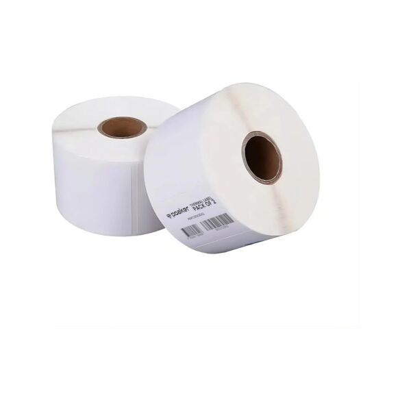 Poaker Direct Thermal Multipurpose Labels 50x30mm, Adhesive Scratch Proof Compatible with Zebra Rollo&Multi Label Printers for SKU ASIN barcode Labeling (Pack of 2 (2x1000 Labels), 50x30mm)