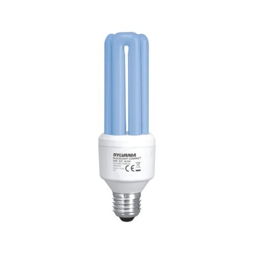 SYLVANIA 20W E27 BL368 Insect Killer Replacement UV Blacklight Bulb with Blue Fluorescent Light