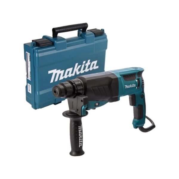 Makita Hr2630 800W Rotary Hammer, 26 Mm Concrete Capacity