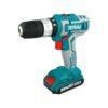 Total Cordless Drill 20V With Battery - TIDLI201452 Li-ion Impact Drill