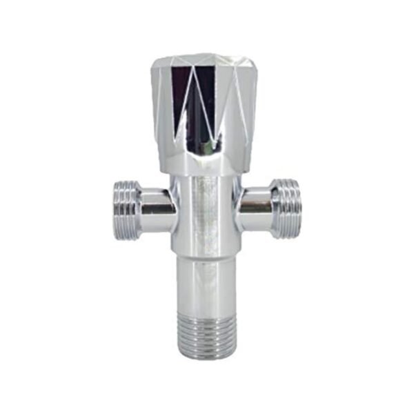 Royal Apex Chrome Plated Angle Valve 1/2" x 1/2" Toilet Kitchen Wash Basin Bathroom Fittings 2 way.