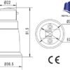 Royal Apex 5pcs B22 to E27 5-Pack Lamp Holder Converter Base Bulb Socket Adapter LED Light Screw Adapter Converter - Image 2