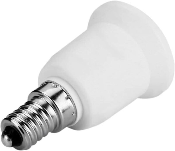 lozafot E27 conversion lamp holder lamp holder e14 to e27 lengthened lamp holder small mouth turn screw - Image 6