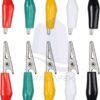 Biella™ 10Pcs Coloured Crocodile Clip - Double-ended Alligator Clips Cable Testing Wire Clip for Electrical Appliances Digital Test - Image 3