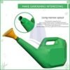 Biella garden watering can - hand held sprayer with detachable nozzle for indoor outdoor plants/gardening etc - 5l - Image 4