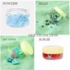 Biella 50 ml Round PET Jar/Plastic Container- 6Pcs-BPA Free- 100% recyclable and Food grade. - Image 3