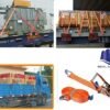 Royal Apex Heavy Duty Cargo Lashings Straps Ratchet & Fastening Tape Tie Down Hook 2”x10 Metre - Orange - Image 5