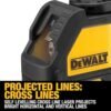 DEWALT DW088CG-XJ Green Beam Cross Line Laser with Carry Case, Yellow/Black - Image 5