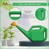 Biella garden watering can - hand held sprayer with detachable nozzle for indoor outdoor plants/gardening etc - 5l - Image 5