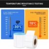 Poaker Direct Thermal Multipurpose Labels 50x30mm, Adhesive Scratch Proof Compatible with Zebra Rollo&Multi Label Printers for SKU ASIN barcode Labeling (Pack of 2 (2x1000 Labels), 50x30mm) - Image 3