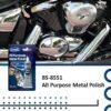 Bossil All Purpose Metal Polish Clean & Polish Metal Surfaces Chrome, Aluminum, Stainless Steel, Copper Brass, etc. BS - 8551 - Image 3