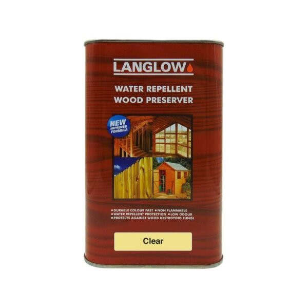 Palace 1101900 Langlow Wood Preserver, Clear, 5 Litre