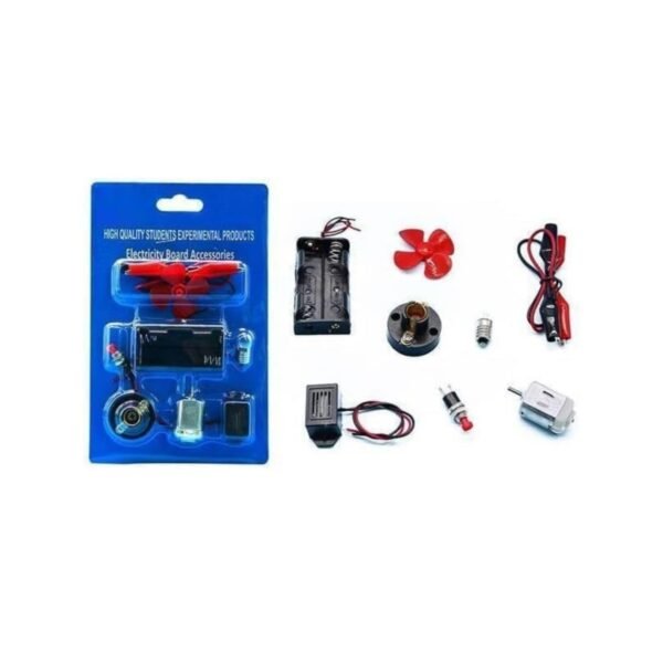 Melfi Electric Circuit Motor Project Startup Kit- Science Experiment DIY Circuit Learning Set