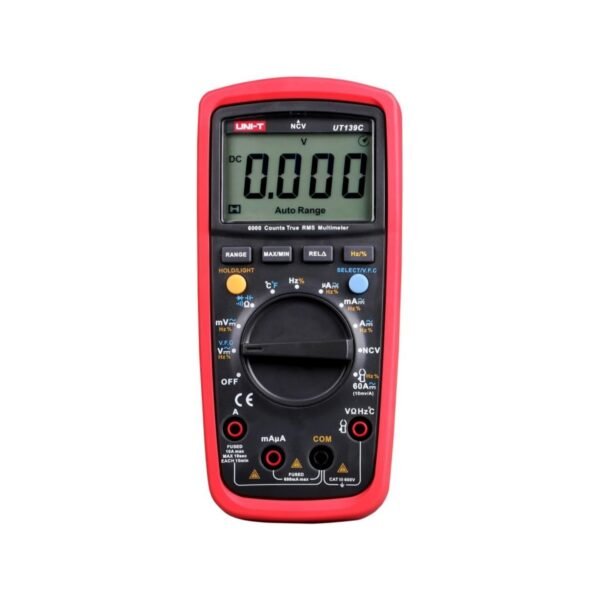 Uni-T True Rms Digital Multimeter, Ut139C