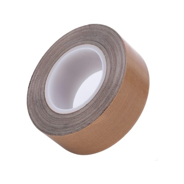 Biella High Temperature Fabric Tape - 1 Inch x 10 mtr PTFE Tape for Vacuum Sealers and Impulse Sealers | Insulation for FoodSaver, Seal A Meal, Weston - PTFE Coated Fiberglass Adhesive Tape"