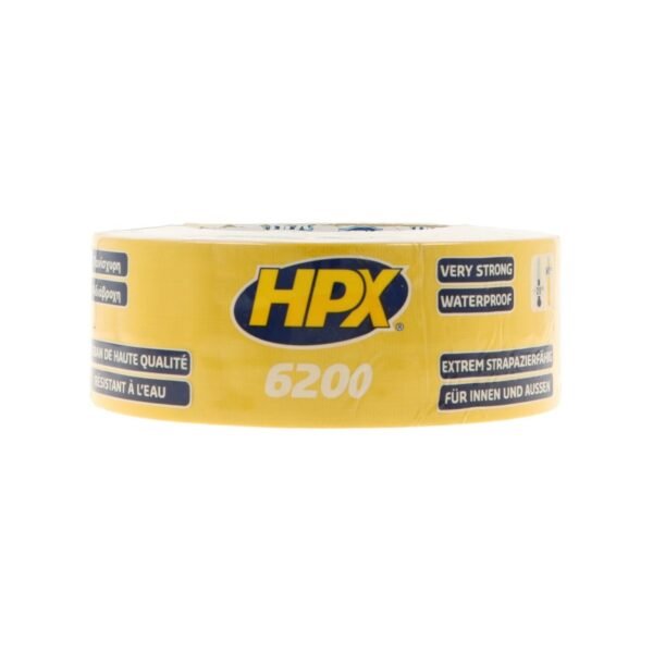 Hpx Very Strong Repair Duct Tape Cs5025, 48Mmx25M, Waterproof Hand Tearable Cloth Tougher With Adhesive Strength For Securing And Repairing Pipes, Tubes, Garden Hoses, Etc