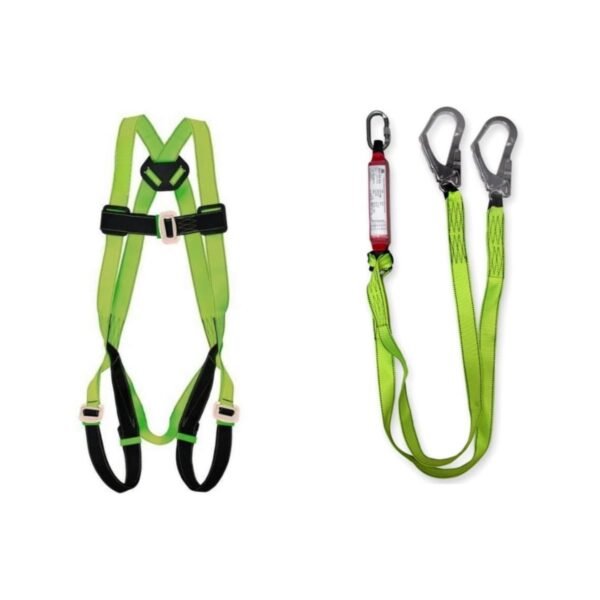 Biella Body Fall Protection Safety Harness – Essential Climbing Prevention with Hook for Construction, Window Cleaning, Measurement, and More