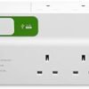 APC by Schneider Electric Essential SurgeArrest 6 outlets with 5V, 2.4A 2 port USB charger, 230V UK PM6U-UK - Image 2