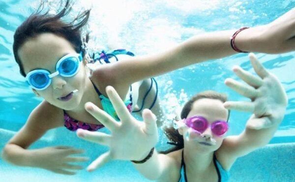 Rapex Multicolor Unisex-Child Swim Goggles Ages 3-8 Pack of 1 Fun Goggles with Polycarbonate Lenses, Phthalate Free with Adjustable Strap and Nose Belt. - Image 4