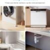 Melfi Water Leak Sensor Alarm, Wireless Water Leak Detector with App Notifications, Flood Detection for Smart Home, Water Alarm for Kitchen Bathroom Basement, Requires Zigbee Gateway/Hub - Image 3