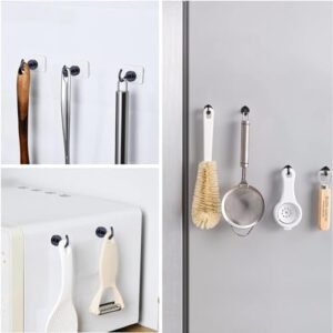 10 Pack Magnetic Hooks, 22lbs Strong Magnet with Hook for Fridge, Super Neodymium Extra Strength Industrial Hooks for Hanging, Magnetic Hanger for Toolbox, Cruise, Grill, Coat and Storage (Black) Buy Online at Best Price in UAE - Amazon.ae
