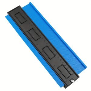 [Precise Contour Gauge] Precise Curved Contour Gauge Profile Tool | Form-Fitting Gauge Measurement Ruler Arc Finder for Woodworking, Irregular Shape Measuring Ruler
