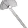 Stainless Steel Protractor 180 Degrees Angle Ruler Finder 140mm Metric Durable Metal Adjustable General Measuring Tool