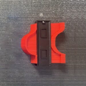 [Precise Contour Gauge] Precise Curved Contour Gauge Profile Tool | Form-Fitting Gauge Measurement Ruler Arc Finder for Woodworking, Irregular Shape Measuring Ruler