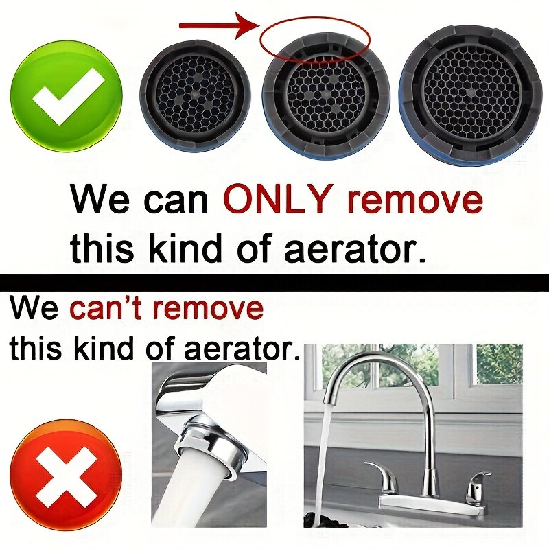 5pcs Faucet Aerator Key Removal Wrench Tool Set, Universal Plastic Faucet Bubbler Wrench for Bathroom and Kitchen, Fits M16.5 M18.5 M21.5 M22.5 M24 Tap Aerators, No Electricity Needed - Image 7