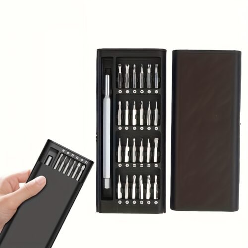 Poaker 24-in-1 professional repair kit - a versatile and precise set of tools, suitable for disassembling, repairing and maintaining mobile phones and tablets - complete tool drill disassembly kit, with portable carrying case