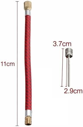 Poaker Inflatable Fittings Kit for Balls and Inflatables – Multi-Needle Valve Set with Flexible Hose Adapter for Football, Basketball, Cycle and Air Pump Use - Image 3