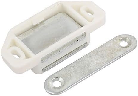 Royal Apex Pack of 1 Cabinet Magnetic Catch with Screws Magnetic Closure for Furniture, Cupboard, Wardrobe, Drawers and Doors White Door Closer Latch - Image 3