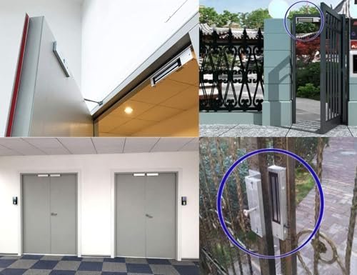 Royal Apex 180kg Electromagnetic Lock DC12V – 350lbs Magnetic Lock for Door Access Control System Fail-Safe NC Mode Electric Door Entry Lock for Wooden, Glass, Metal and Fireproof Doors - Image 7