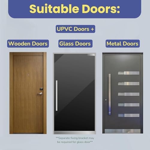 Royal Apex 180kg Electromagnetic Lock DC12V – 350lbs Magnetic Lock for Door Access Control System Fail-Safe NC Mode Electric Door Entry Lock for Wooden, Glass, Metal and Fireproof Doors - Image 6