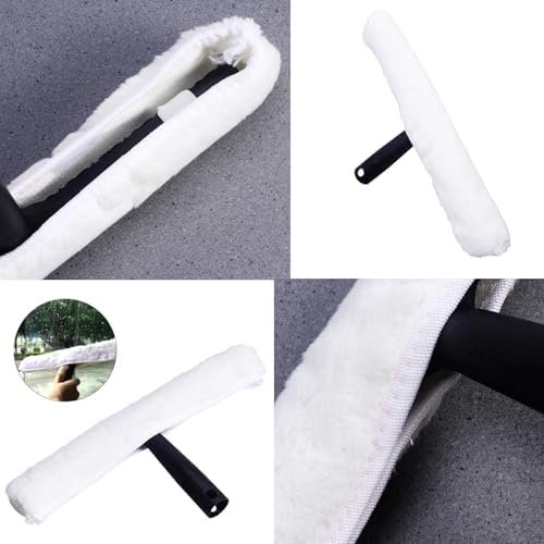 Royal Apex Window Cleaning Applicator with Handle Removable and Washable Fiber Sleeve, Wide-Coverage Washer for Residential and Commercial Glass, Streak-Free Window Cleaning Tool (1) - Image 4