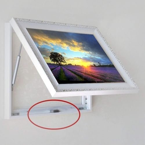 Royal Apex Pack of 1 Cabinet Magnetic Catch with Screws Magnetic Closure for Furniture, Cupboard, Wardrobe, Drawers and Doors White Door Closer Latch - Image 5