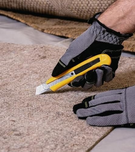 Biella Utility Knife with Clear Tape (1 PCS), Retractable Box Cutter for Cartons, Cardboard and Boxes, 18mm Wide Razor-Sharp Blade, Smooth Slide Mechanism, Ideal for Office and Home Use - Image 4