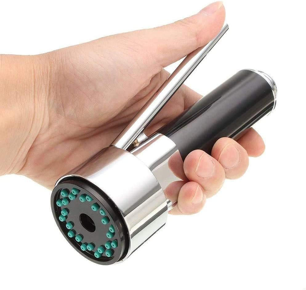 Royal Apex Kitchen Tap Sprayer Head with Chrome Finish – Easy-to-Install ABS Faucet Nozzle Replacement for Kitchen Sink, Bathroom and Restaurant Use, Pull-Down G1/2 Male Connection, Single Spray Mode