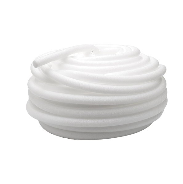 Biella 10mtr White Color Backer Rod For Gaps And Joints, Foam Rope Caulk Crack Joint Filler Roll Seal Weather Strip For Home Construction