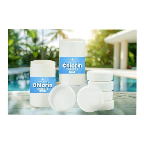 Royal Apex Slow-Dissolving Chlorine Tablets for Pool and Spa Water Treatment, Algae and Bacteria Control