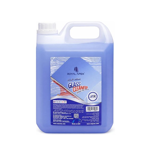 Royal Apex Glass Cleaner 1 Gallon – Streak-Free Window and Mirror Cleaning Solution, Multi-Surface Glass Cleaner for Home, Office and Commercial Use